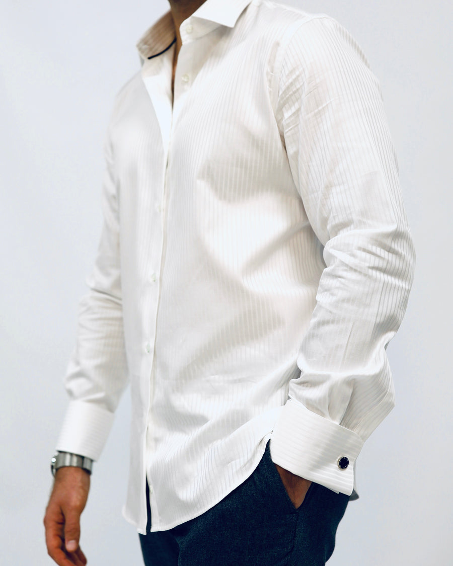 Men’s White Slim Fit