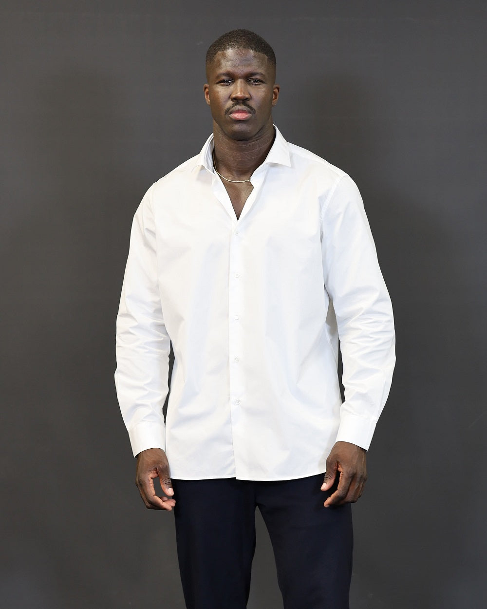 Men’s White Slim Fit