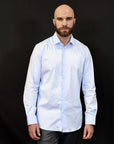 Men’s Light Blue Slim Fit